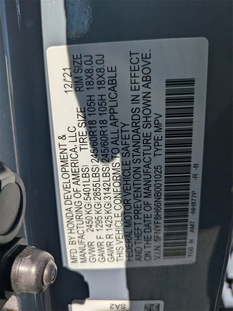 2022 Honda Passport TrailSport photo 31