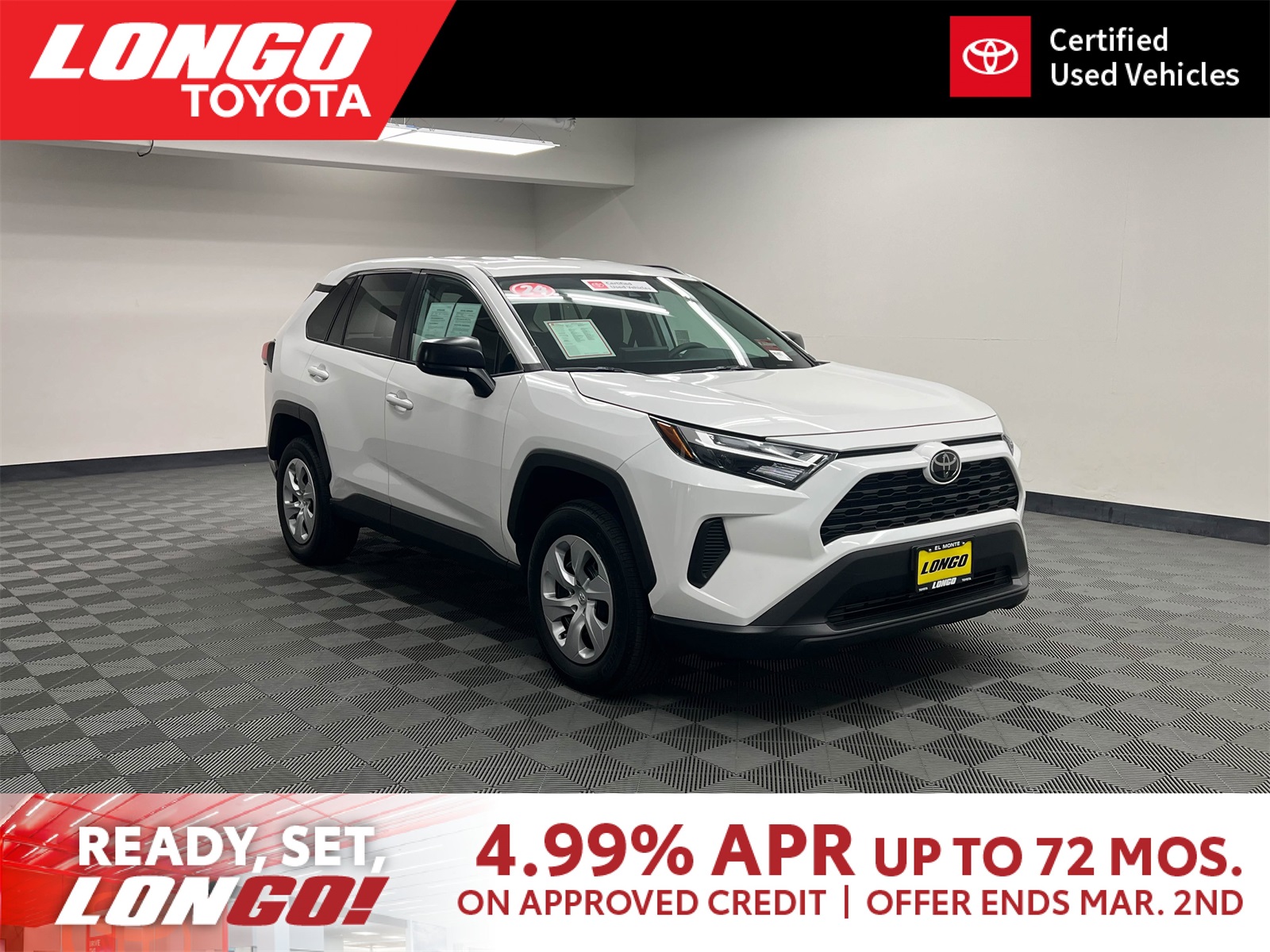 used 2024 Toyota RAV4 car, priced at $25,688