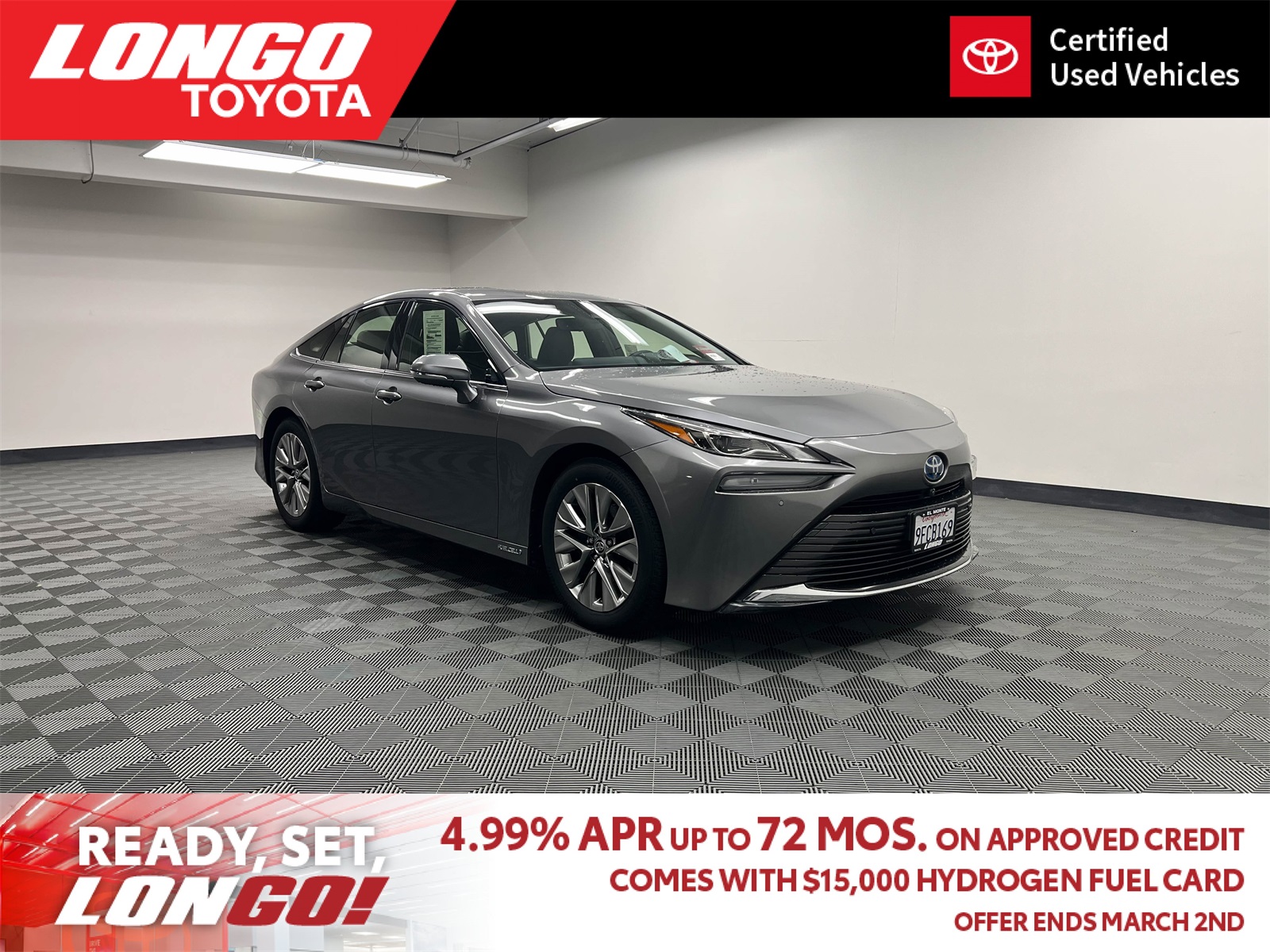 used 2022 Toyota Mirai car, priced at $12,888