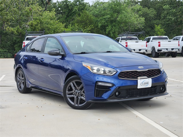 2021 Deep Sea Blue Kia Forte GT-Line Sedan