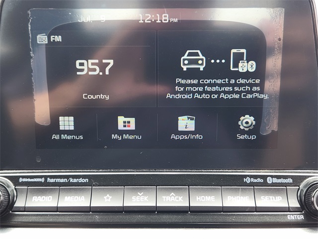 2021 Deep Sea Blue Kia Forte GT-Line FWD Sedan