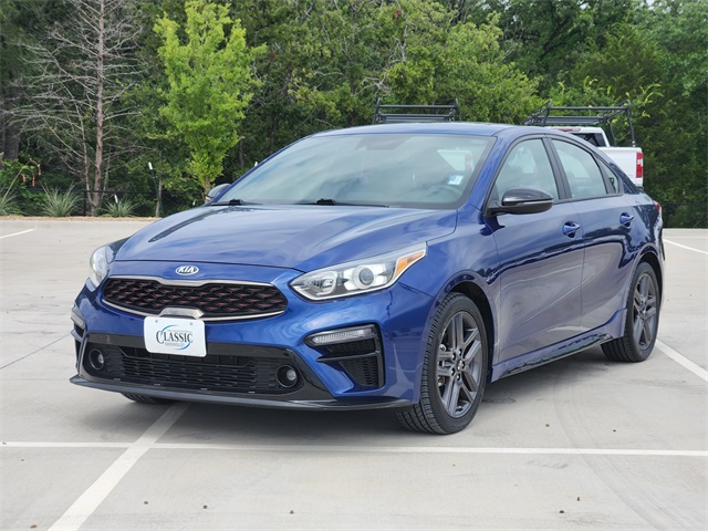 2021 Deep Sea Blue Kia Forte GT-Line FWD Sedan