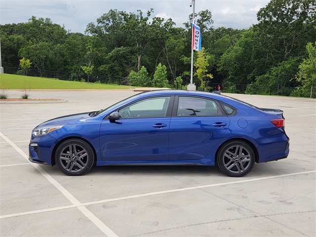 2021 Deep Sea Blue Kia Forte GT-Line FWD Sedan