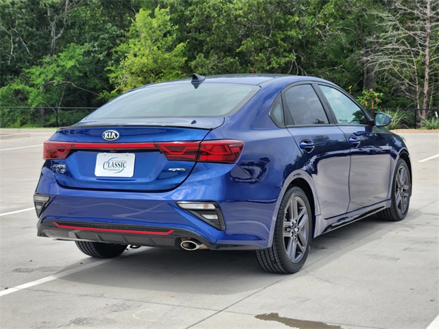 2021 Deep Sea Blue Kia Forte GT-Line FWD Sedan