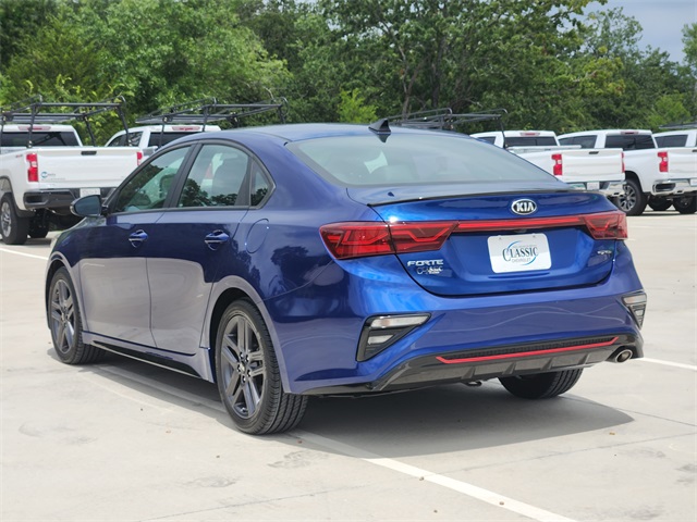 2021 Deep Sea Blue Kia Forte GT-Line FWD Sedan