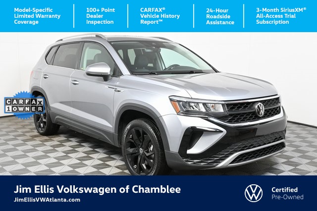 used 2023 Volkswagen Taos car, priced at $20,300