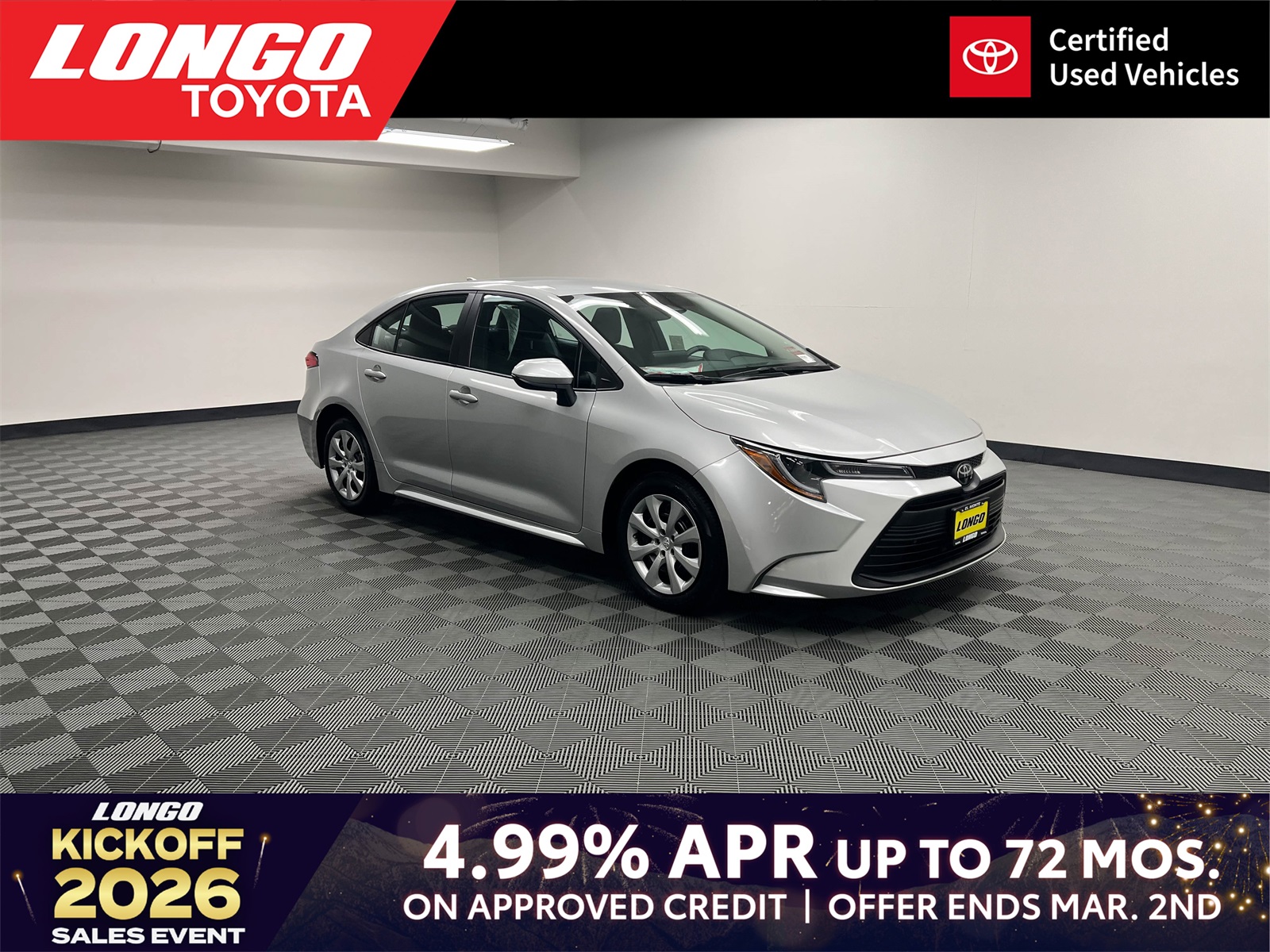 used 2024 Toyota Corolla car, priced at $20,088