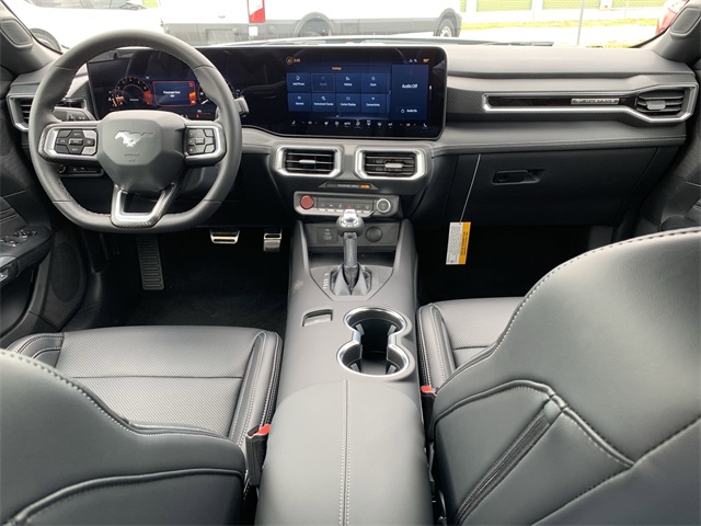 2025 Carbonized Gray Metallic Ford Mustang EcoBoost Premium RWD Coupe