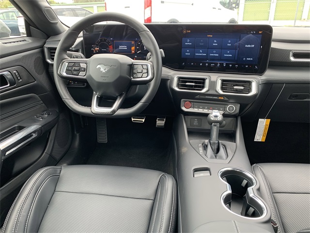 2025 Carbonized Gray Metallic Ford Mustang EcoBoost Premium RWD Coupe