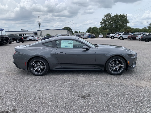 2025 Carbonized Gray Metallic Ford Mustang EcoBoost Premium RWD Coupe