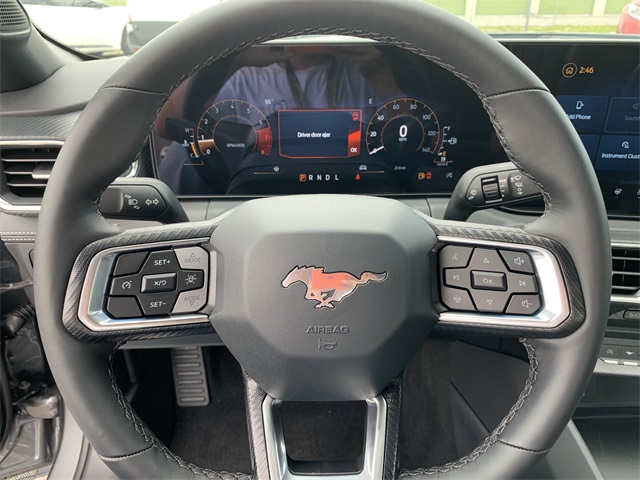 2025 Carbonized Gray Metallic Ford Mustang EcoBoost Premium RWD Coupe
