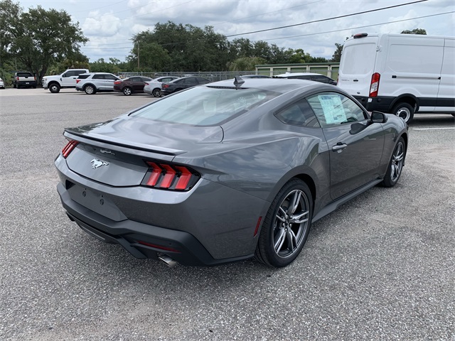 2025 Carbonized Gray Metallic Ford Mustang EcoBoost Premium RWD Coupe