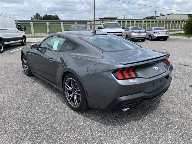 2025 Carbonized Gray Metallic Ford Mustang EcoBoost Premium RWD Coupe
