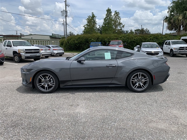 2025 Carbonized Gray Metallic Ford Mustang EcoBoost Premium RWD Coupe