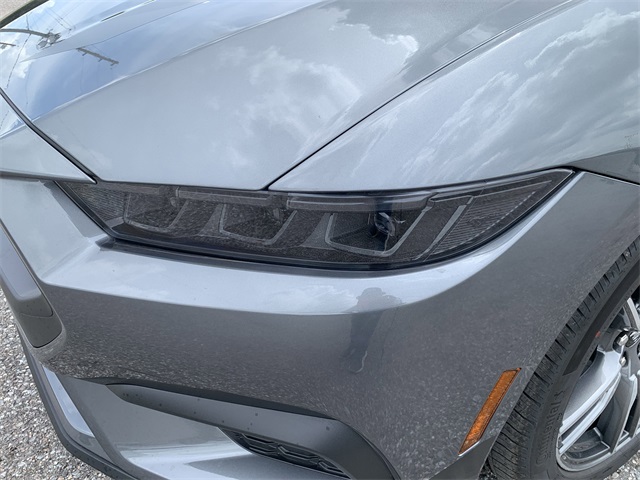 2025 Carbonized Gray Metallic Ford Mustang EcoBoost Premium RWD Coupe