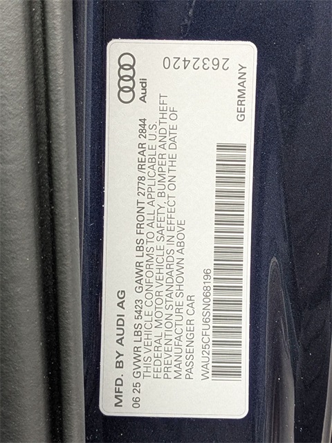 new 2025 Audi S5 car, priced at $71,240