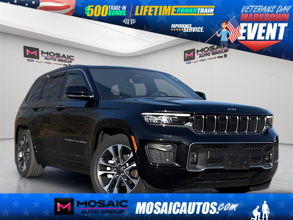 Used 2023 Jeep Grand Cherokee Overland SUVs