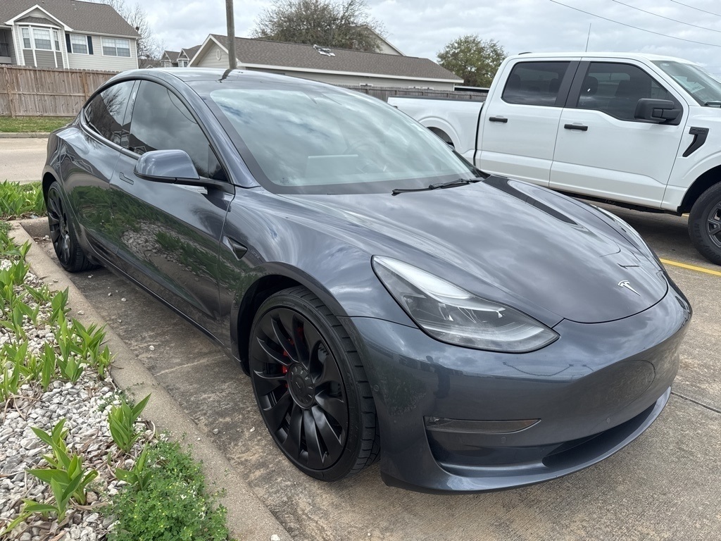 Used 2022 Tesla Model 3 Performance with VIN 5YJ3E1EC5NF342012 for sale in Boerne, TX