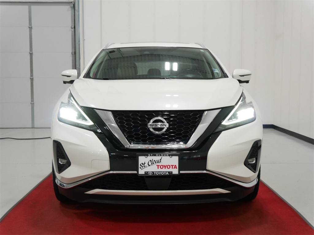 Used 2021 Nissan Murano Platinum with VIN 5N1AZ2DSXMC107641 for sale in Waite Park, Minnesota