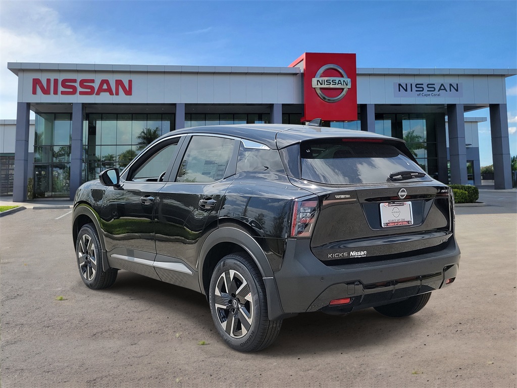 2025 Super Black Nissan Kicks SV AWD SUV