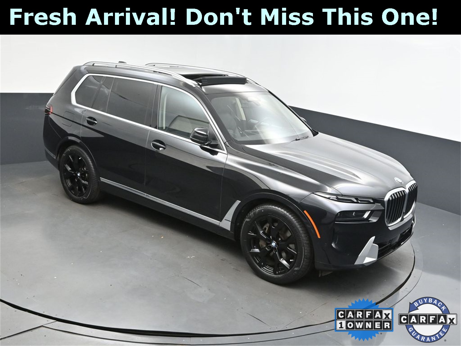 2023 Black Sapphire Metallic BMW X7 xDrive40i SUV