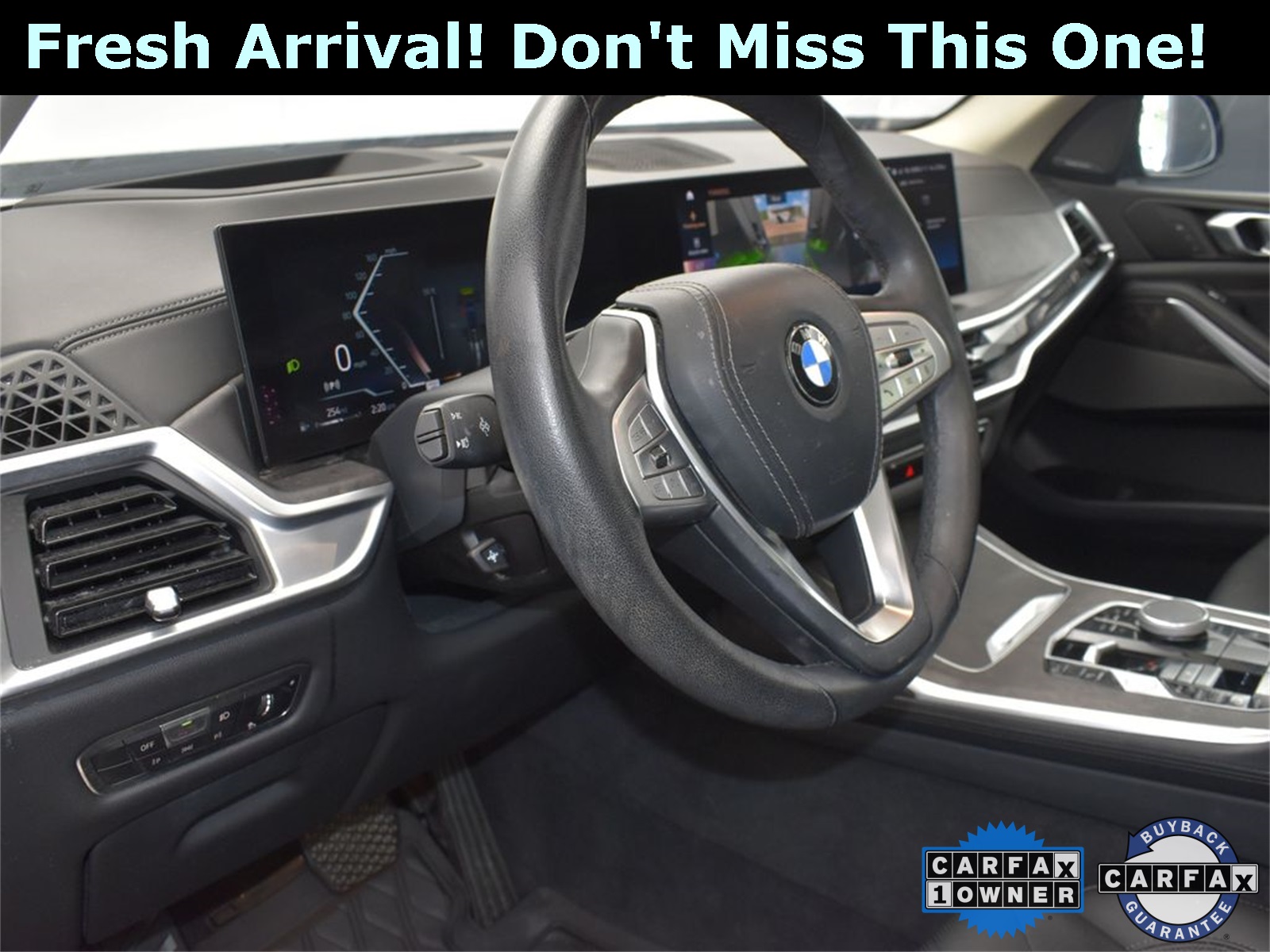 2023 Black Sapphire Metallic BMW X7 xDrive40i AWD SUV