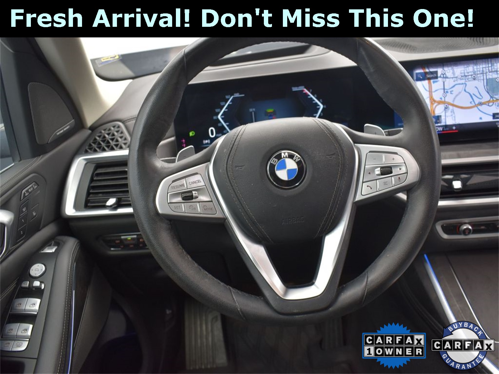 2023 Black Sapphire Metallic BMW X7 xDrive40i AWD SUV