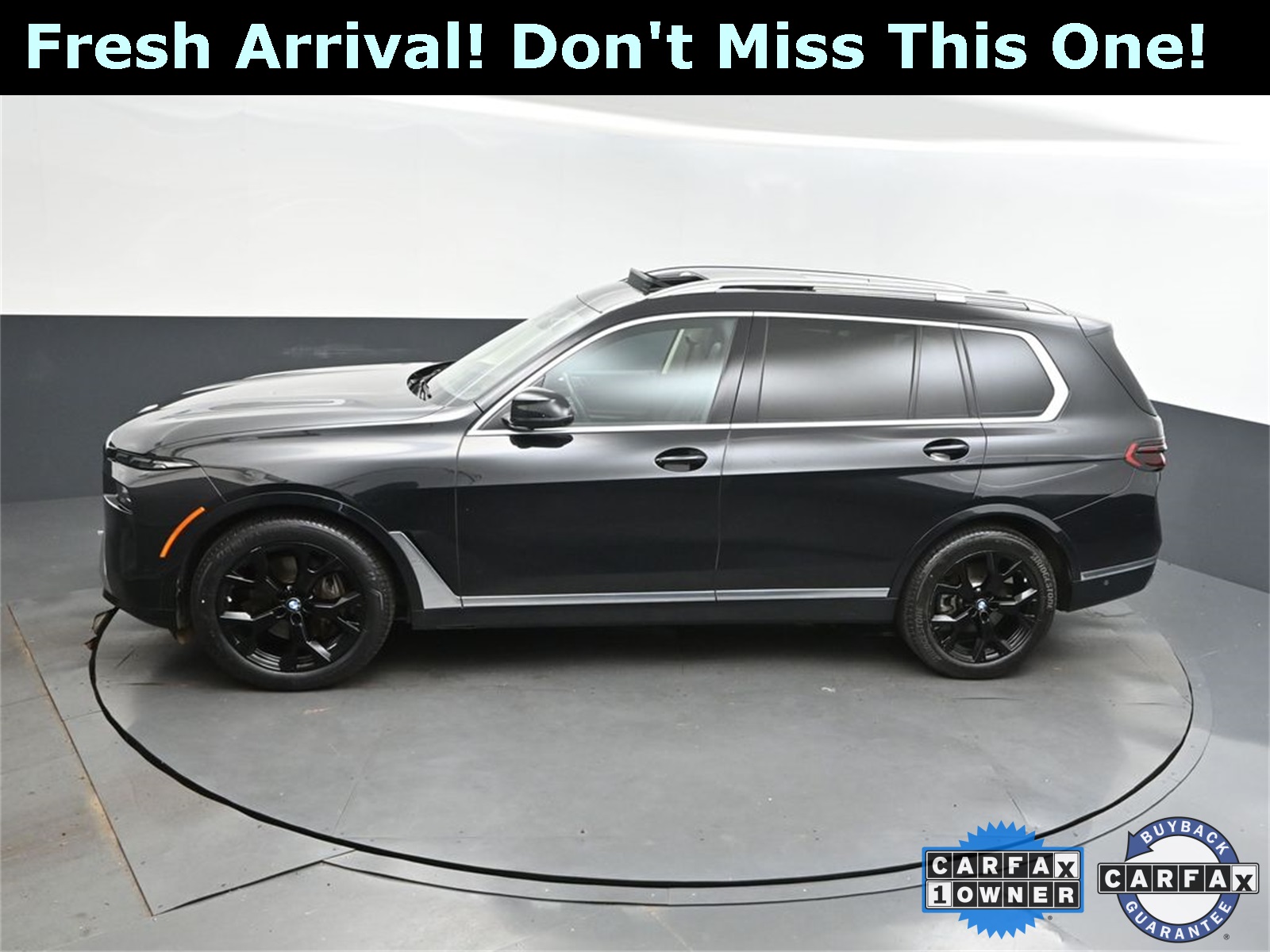 2023 Black Sapphire Metallic BMW X7 xDrive40i AWD SUV