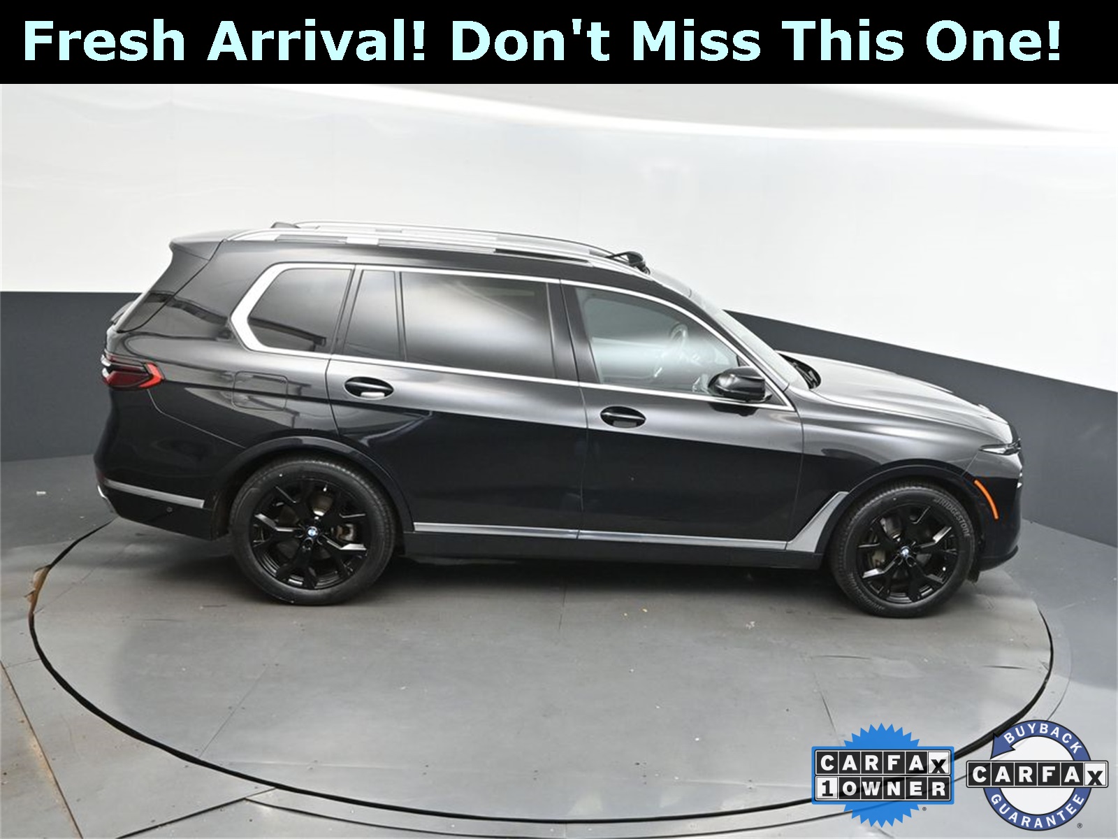 2023 Black Sapphire Metallic BMW X7 xDrive40i AWD SUV