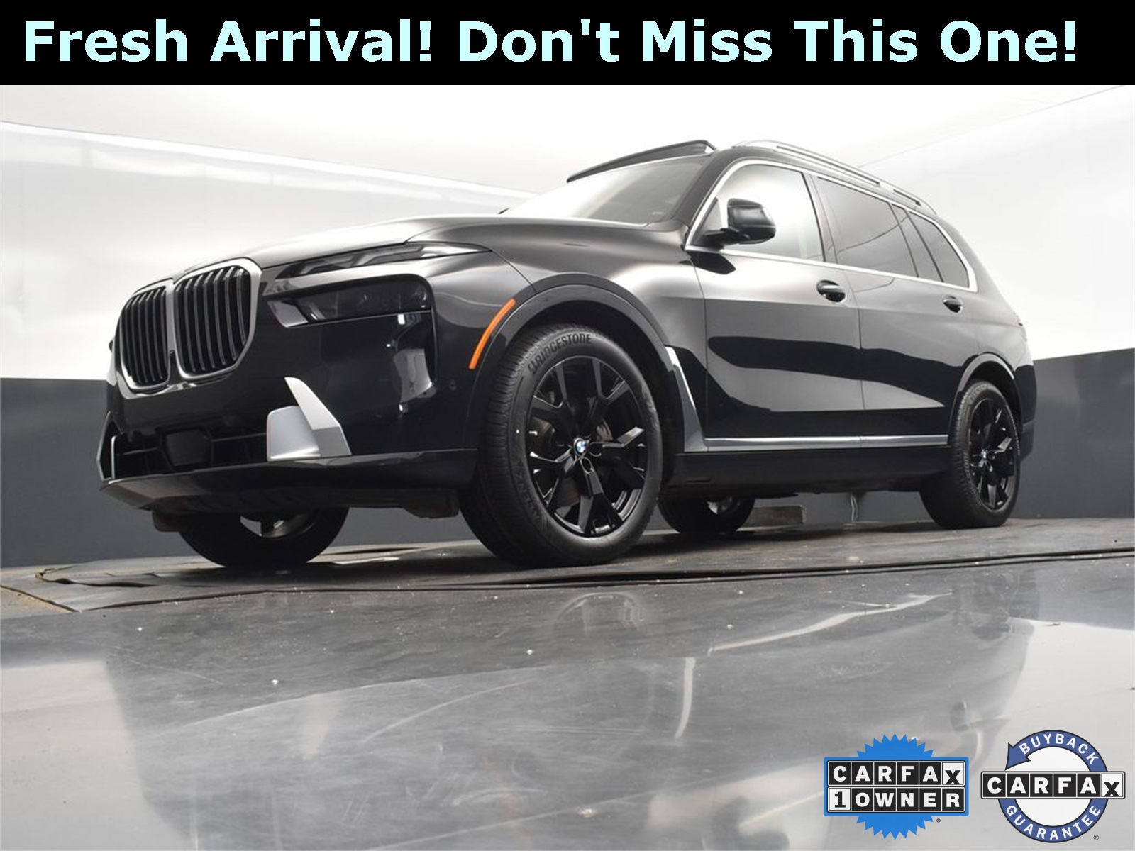 2023 Black Sapphire Metallic BMW X7 xDrive40i AWD SUV