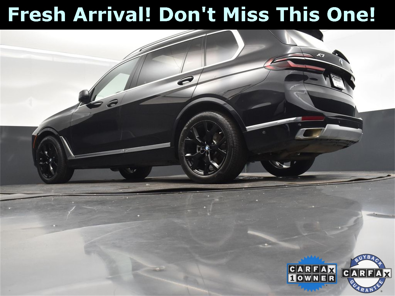 2023 Black Sapphire Metallic BMW X7 xDrive40i AWD SUV