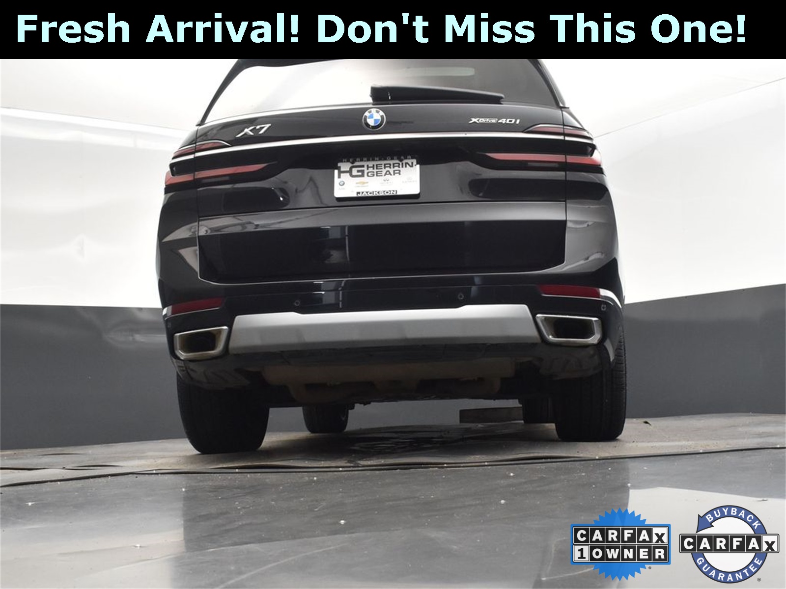 2023 Black Sapphire Metallic BMW X7 xDrive40i AWD SUV