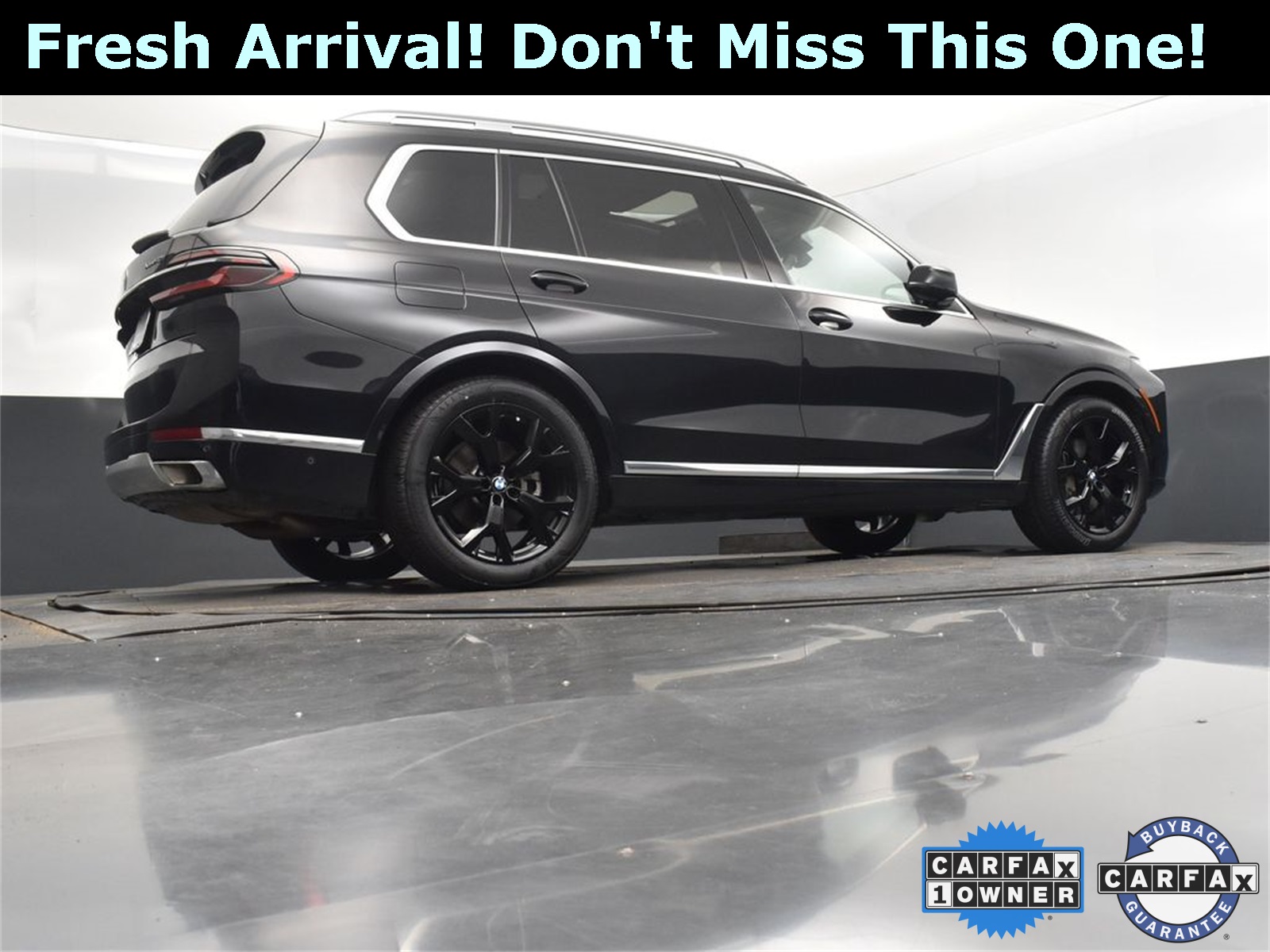 2023 Black Sapphire Metallic BMW X7 xDrive40i AWD SUV