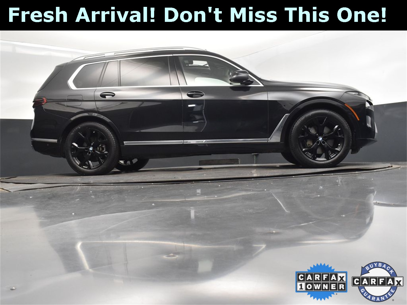 2023 Black Sapphire Metallic BMW X7 xDrive40i AWD SUV