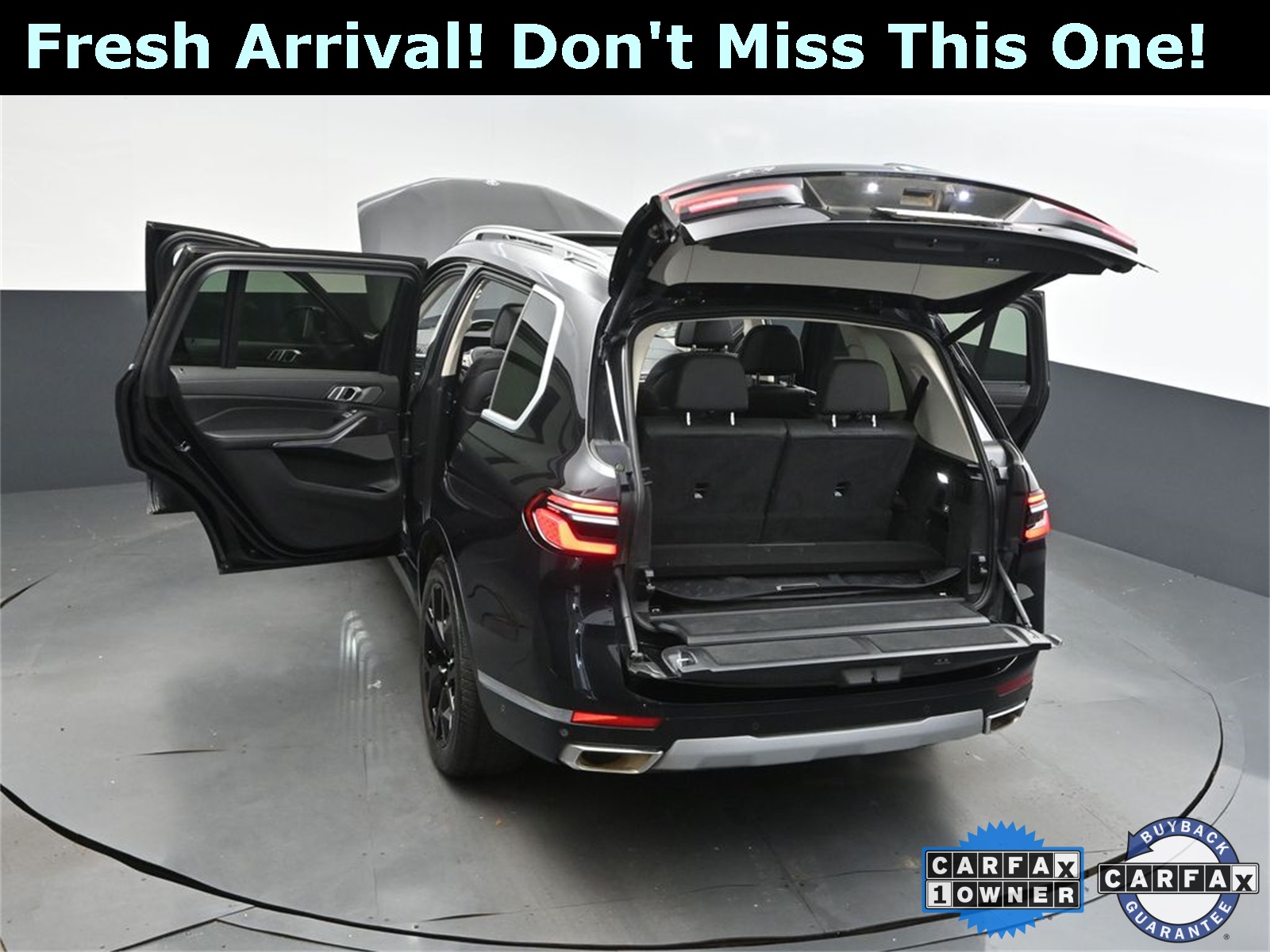 2023 Black Sapphire Metallic BMW X7 xDrive40i AWD SUV