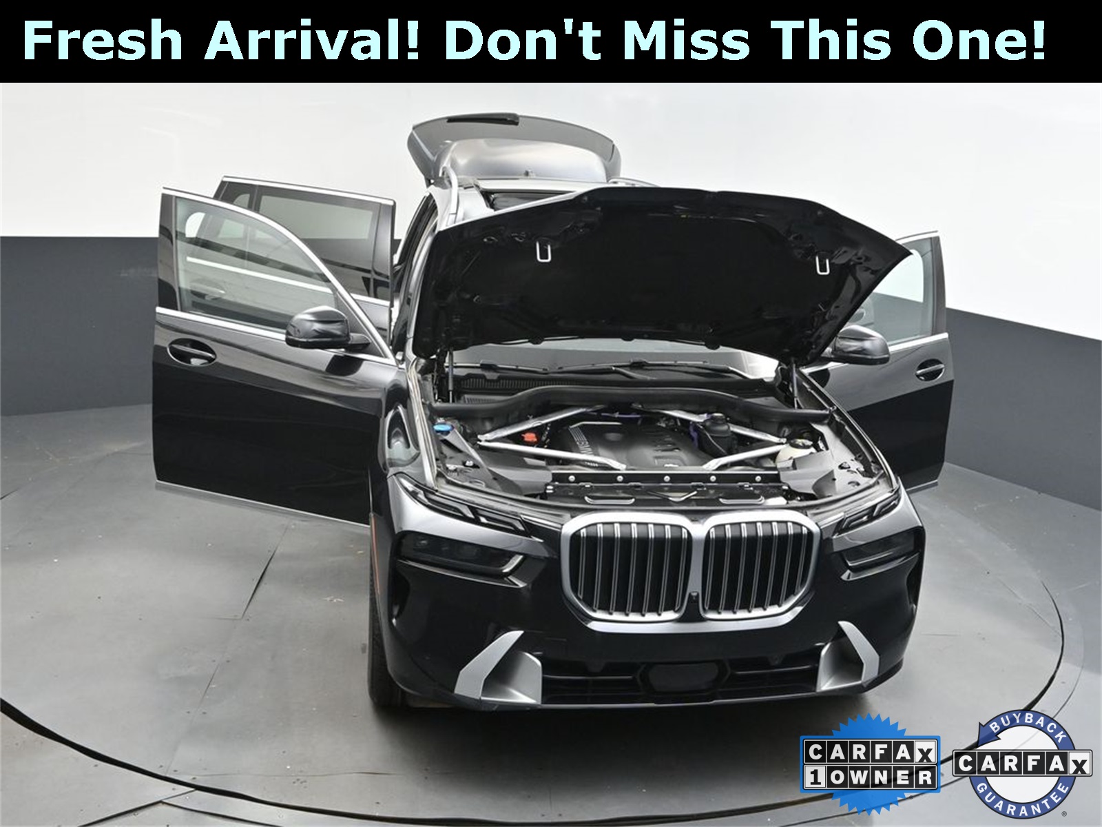 2023 Black Sapphire Metallic BMW X7 xDrive40i AWD SUV