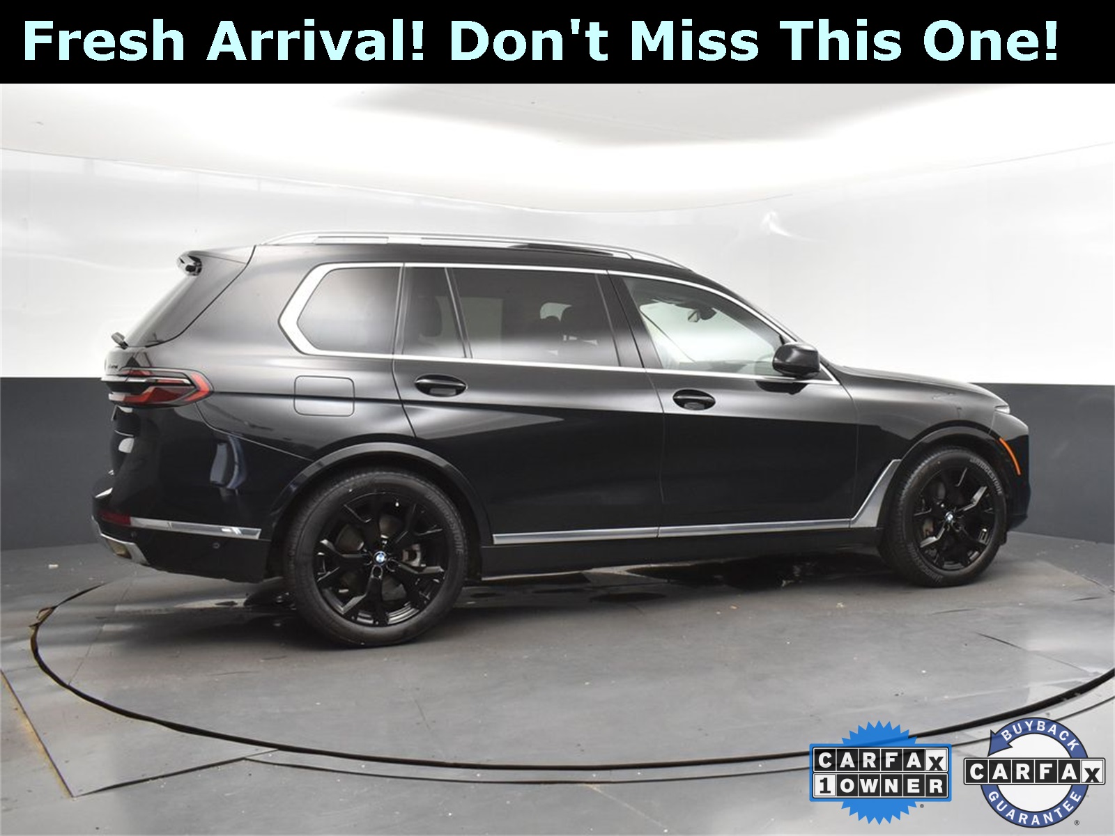 2023 Black Sapphire Metallic BMW X7 xDrive40i AWD SUV