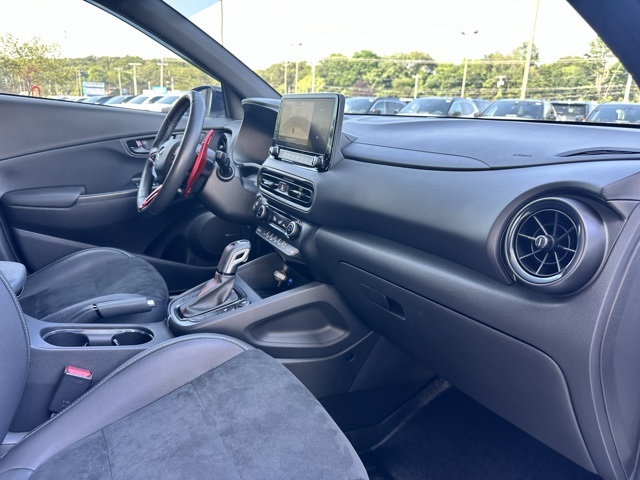 2023 Lunar White Hyundai Kona N Base FWD SUV
