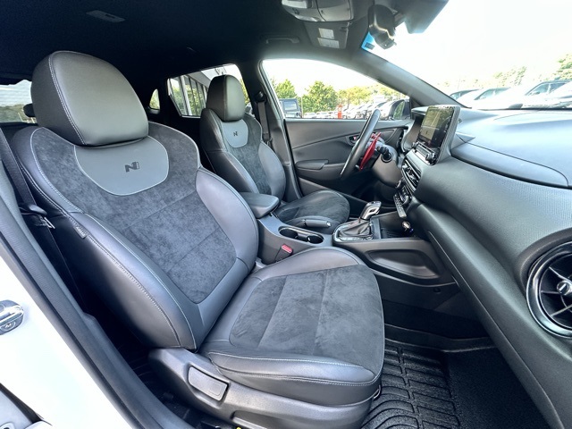 2023 Lunar White Hyundai Kona N Base FWD SUV