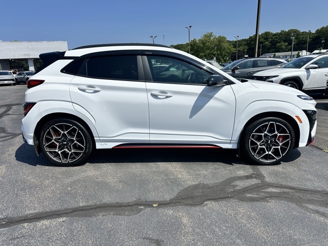 2023 Lunar White Hyundai Kona N Base FWD SUV