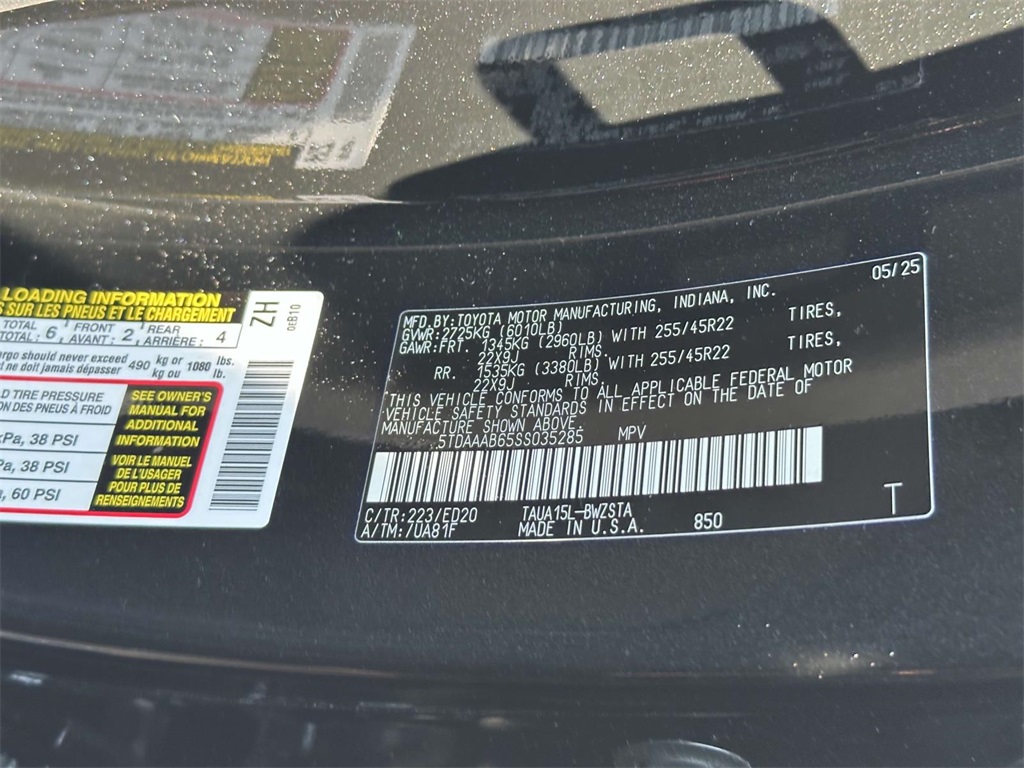 new 2025 Lexus TX car, priced at $69,430