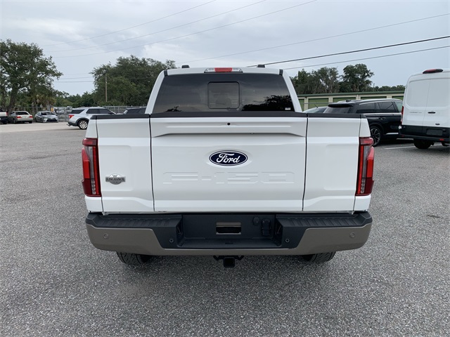 2025 Star White Metallic Tri-Coat Ford F-150 King Ranch 4X4 Truck