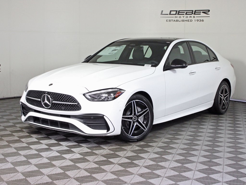 used 2025 Mercedes-Benz C-Class car, priced at $47,998