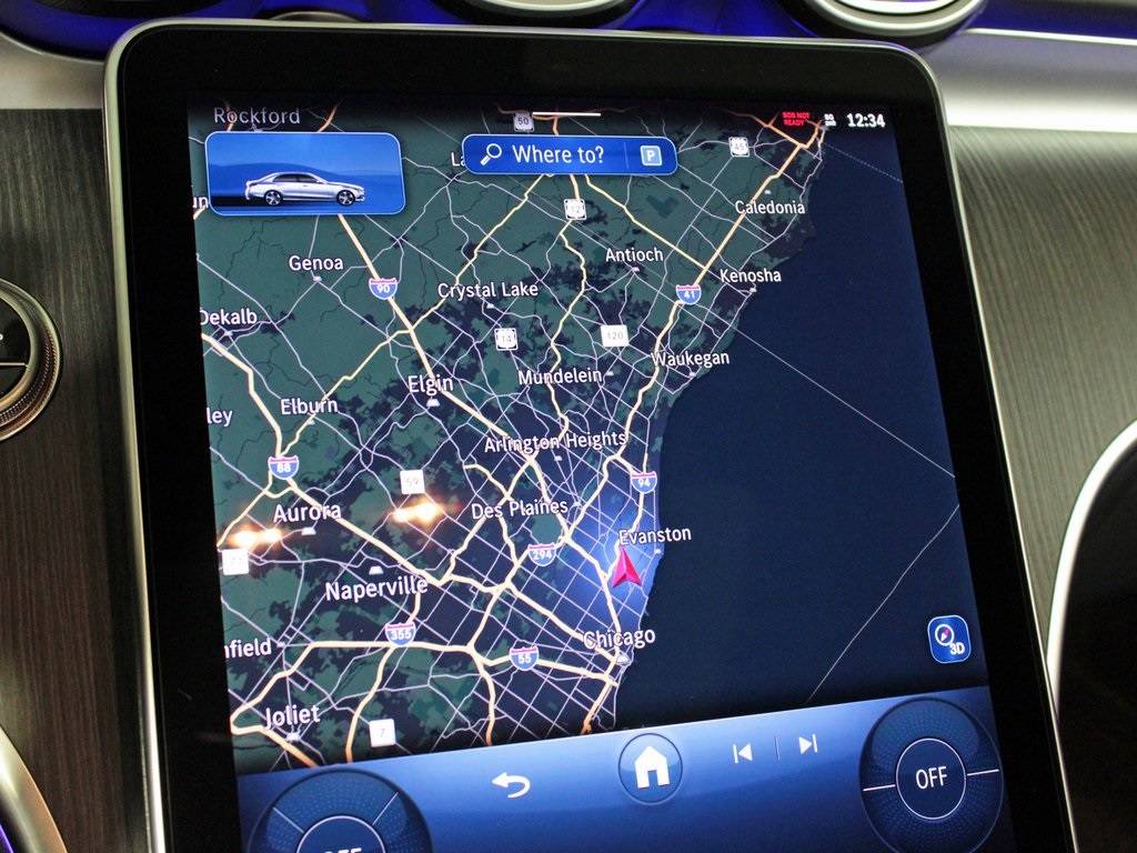 used 2025 Mercedes-Benz C-Class car, priced at $47,998