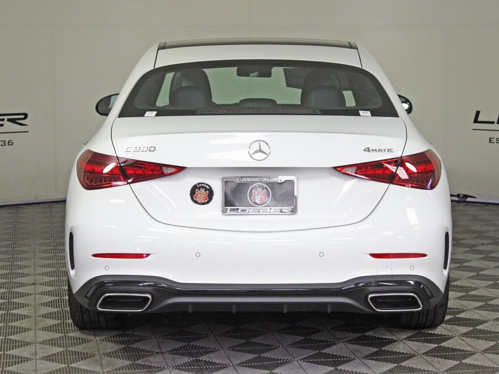 used 2025 Mercedes-Benz C-Class car, priced at $47,998