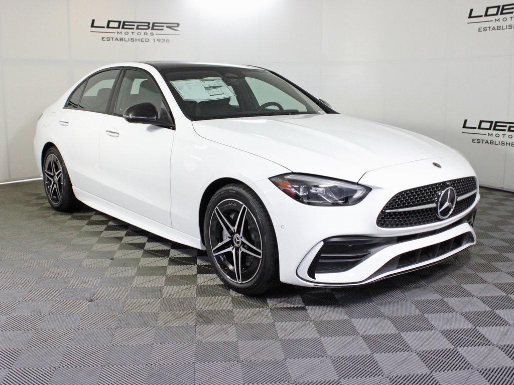 used 2025 Mercedes-Benz C-Class car, priced at $47,998