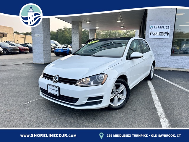 2017 Pure White Volkswagen Golf Wolfsburg Hatchback