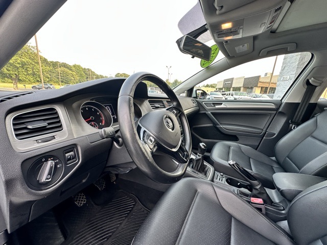 2017 Pure White Volkswagen Golf Wolfsburg FWD Hatchback