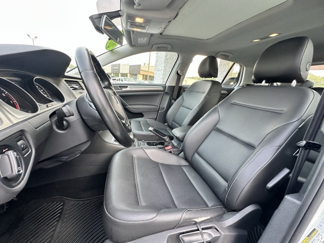 2017 Pure White Volkswagen Golf Wolfsburg FWD Hatchback