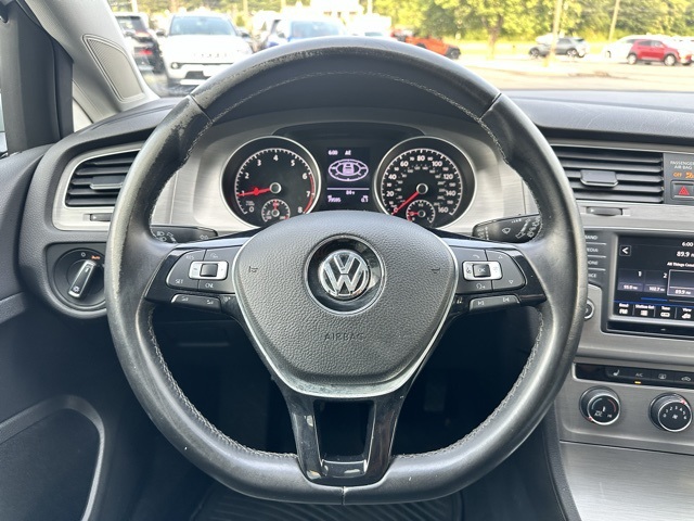 2017 Pure White Volkswagen Golf Wolfsburg FWD Hatchback